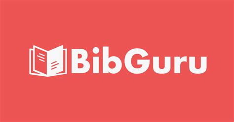 bibguru citas|BibGuru: Generador de citas gratis